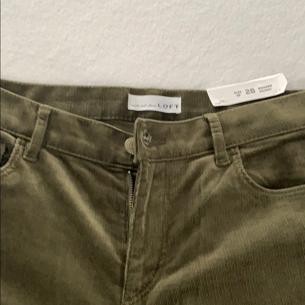 Corduroy pants
